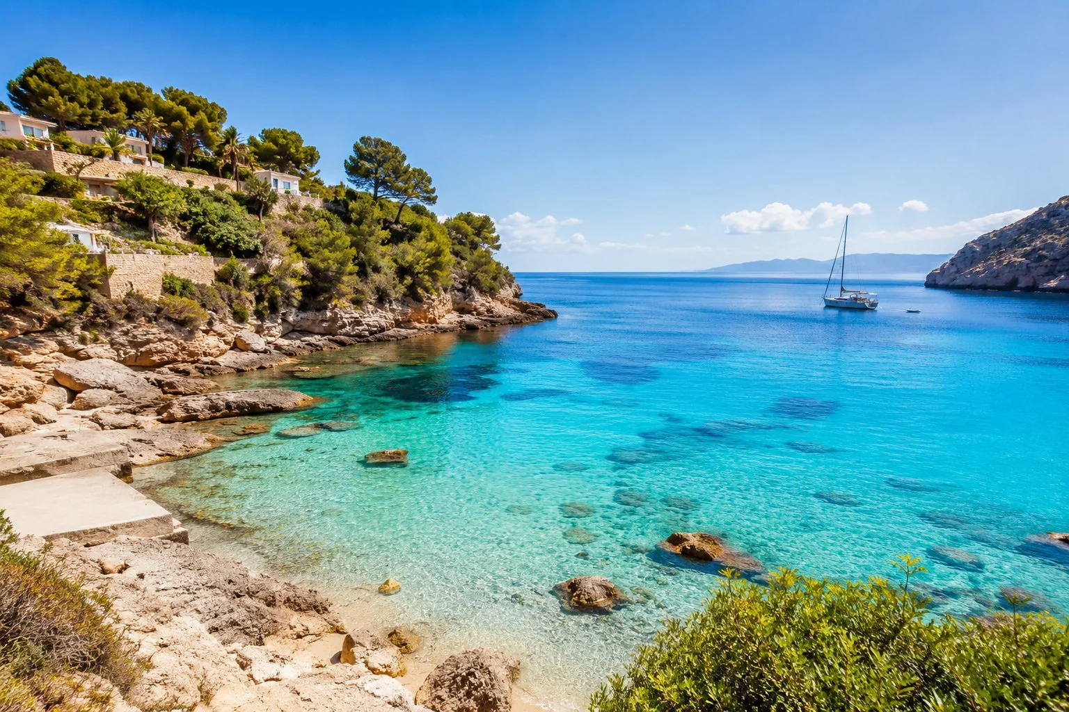 Bucht auf Mallorca